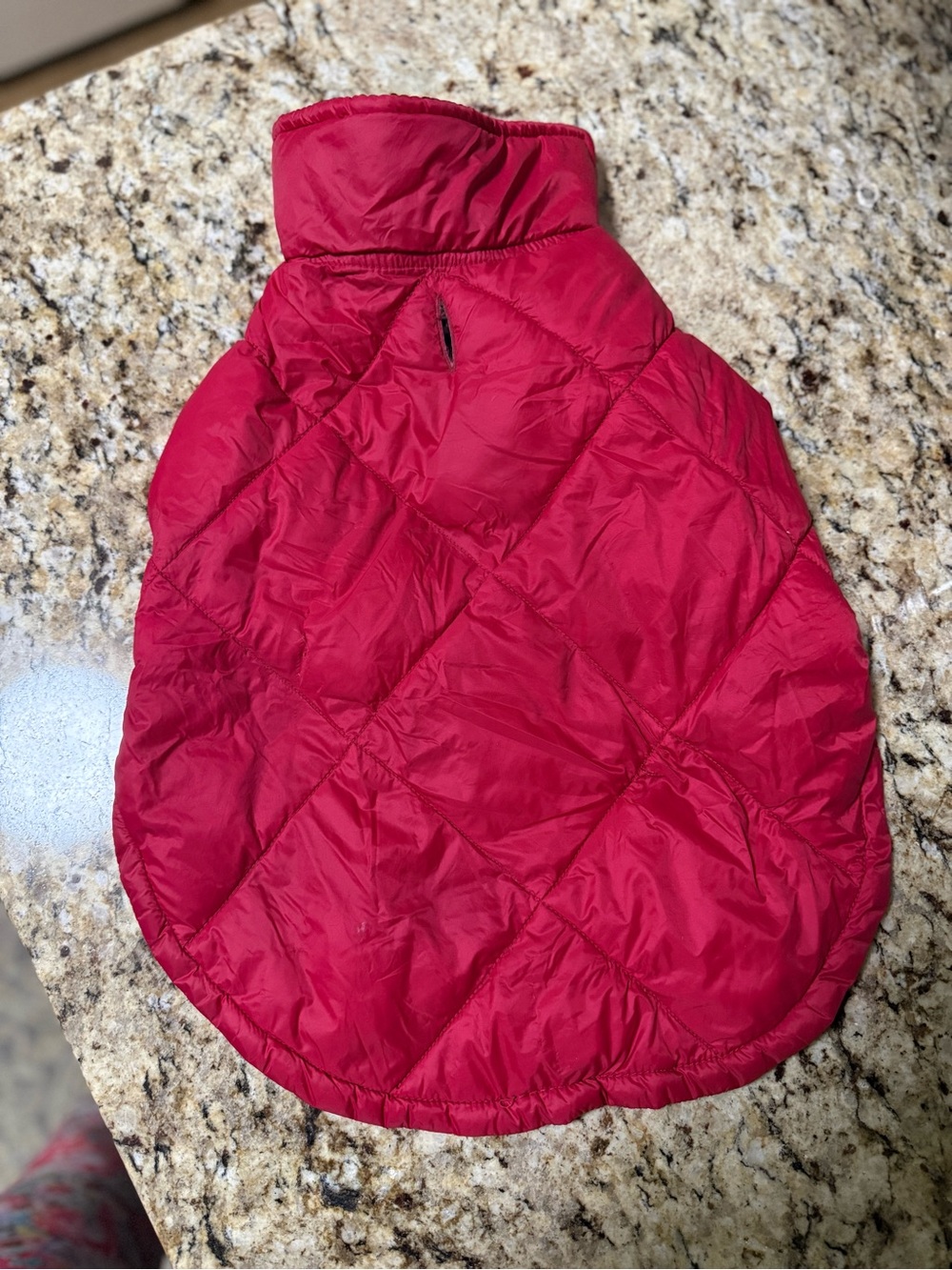 32 Degrees Red Quilted Dog Puffer Vest